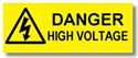 Picture of Danger High Voltage 50mm x 20mm
